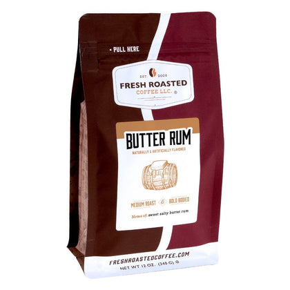 Butter Rum - Flavored Roasted Coffee