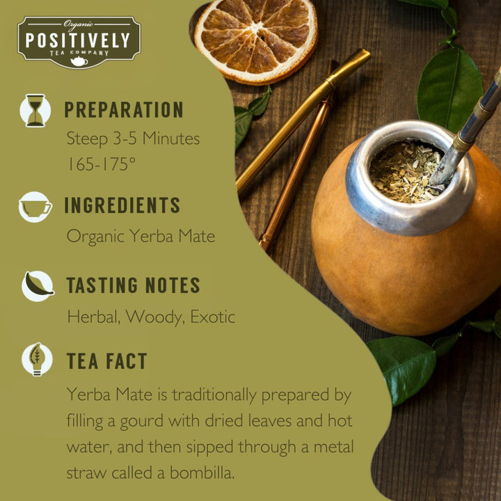 Yerba Mate (Unsmoked) - Tea Bags