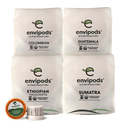 Organic Single Origin Variety Pack - envipods