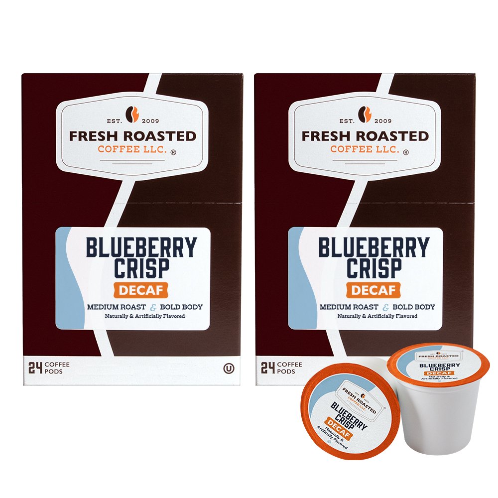 Decaf Blueberry Crisp - Flavored Coffee Pods