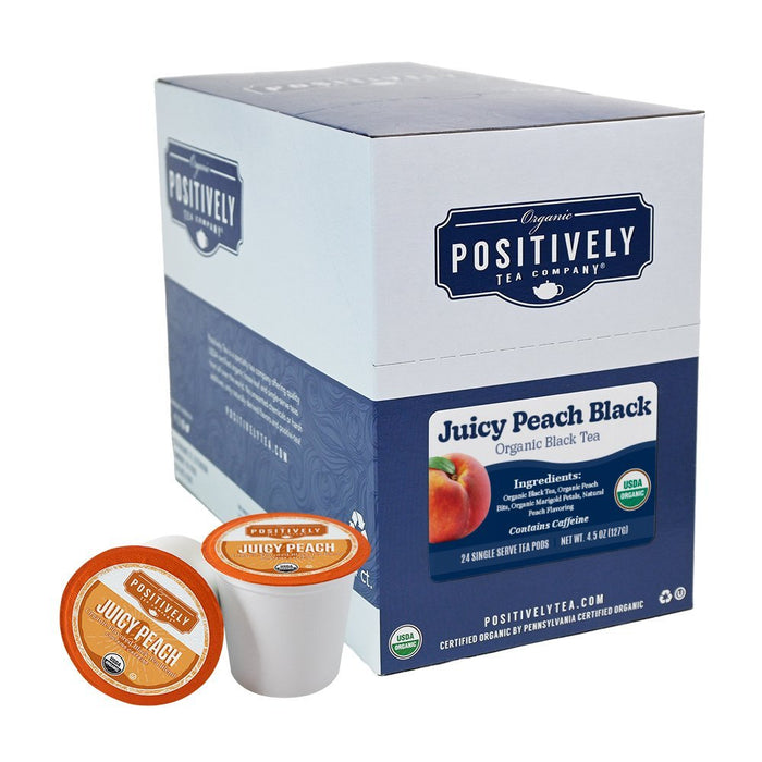 Juicy Peach Black - Tea Pods