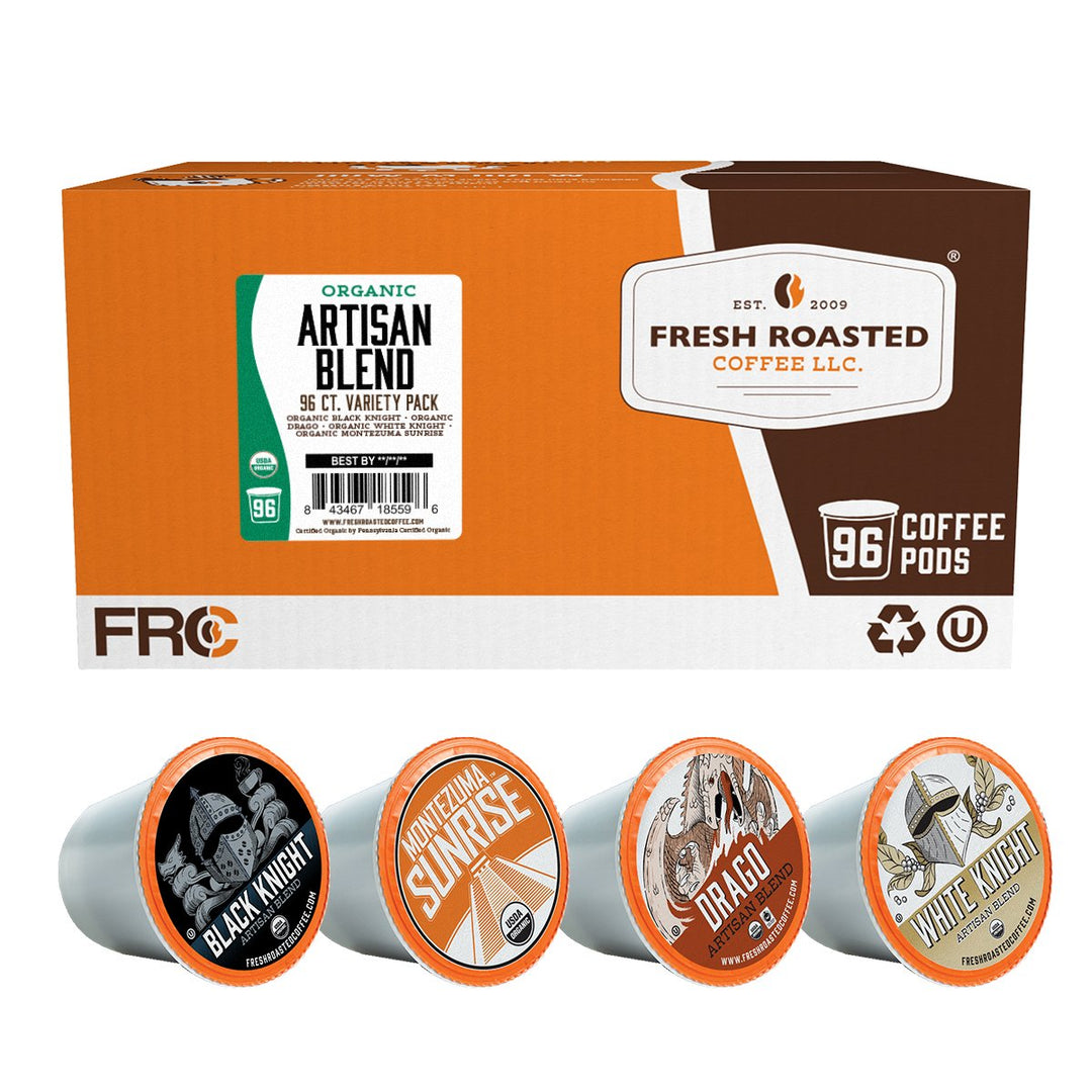 Organic Artisan Blend Variety Pack - Classic Coffee Pods