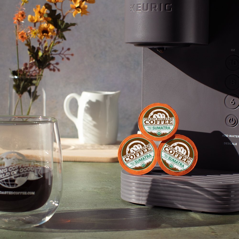 Organic Sumatra Water-Processed Half Caf - Classic Coffee Pods