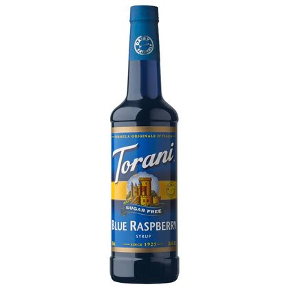 Torani Sugar-Free Blue Raspberry - Flavored Syrup