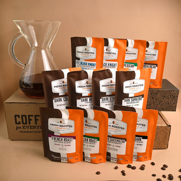 FRC Coffee Bean Gift Box - Dreaming of Dark Roasts