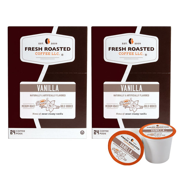 Decaf Vanilla - Flavored Coffee Pods