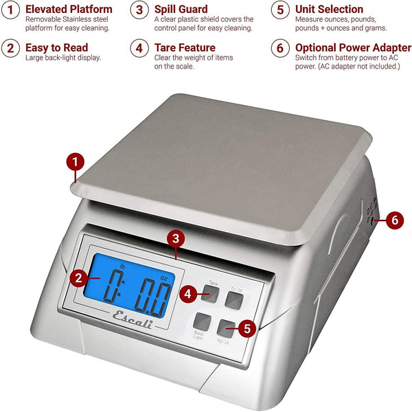 Escali® Alimento Ultra-Accurate Scale