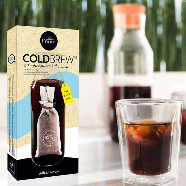 Finum® COLDBrew Coffee Filters - 60 CT