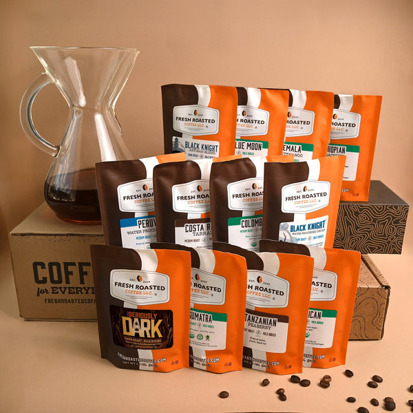 FRC Coffee Bean Gift Box - Fresh Roasted Best Sellers