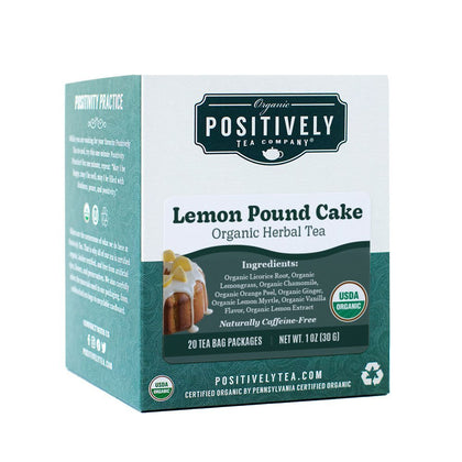 Lemon Pound Cake Herbal - Tea Bags