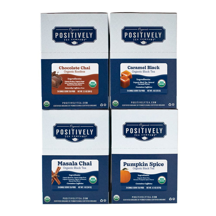 Positively Tea Sweet & Spicy Favorites - Tea Pods