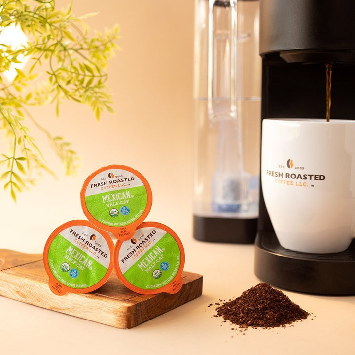 Organic Mexican Swiss Water Half Caf - Classic Coffee Pods