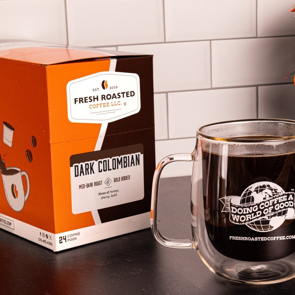 100% Dark Colombian - Classic Coffee Pods
