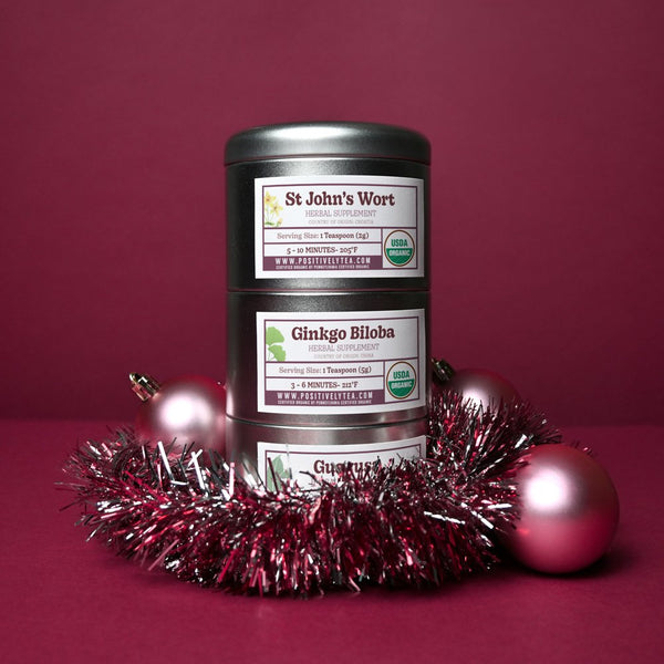 Positively Botanicals Holiday Tin Trio - Feeling Focused