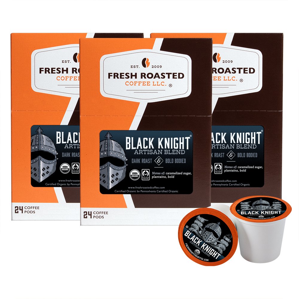 Organic Black Knight - Classic Coffee Pods