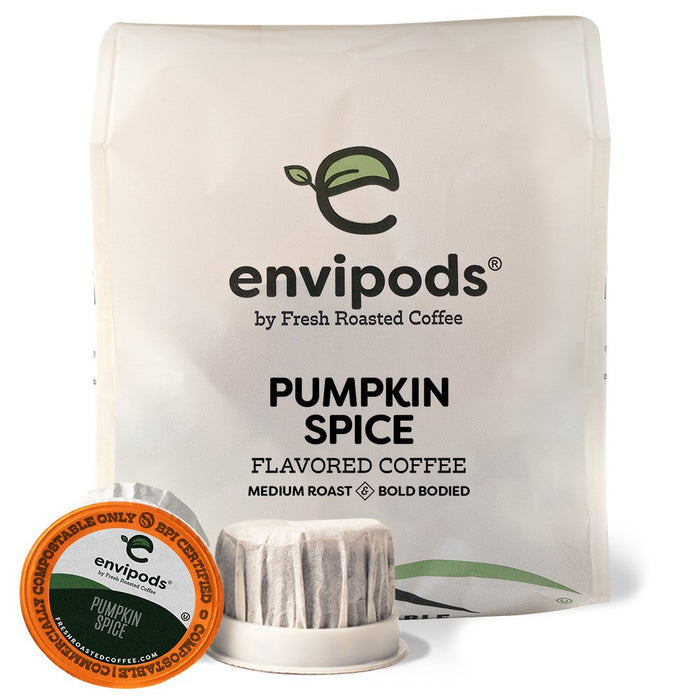 Pumpkin Spice, Medium Roast, Single Serve Coffee Pods for Keurig K