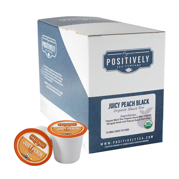 Juicy Peach Black - Tea Pods