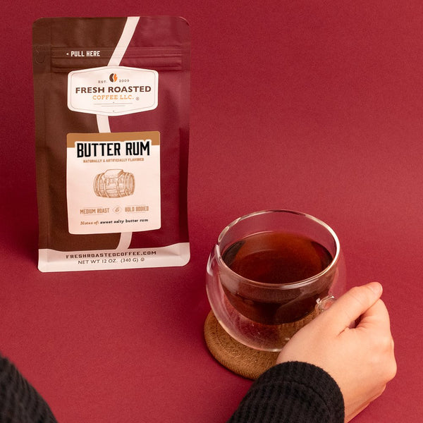 Butter Rum - Flavored Roasted Coffee