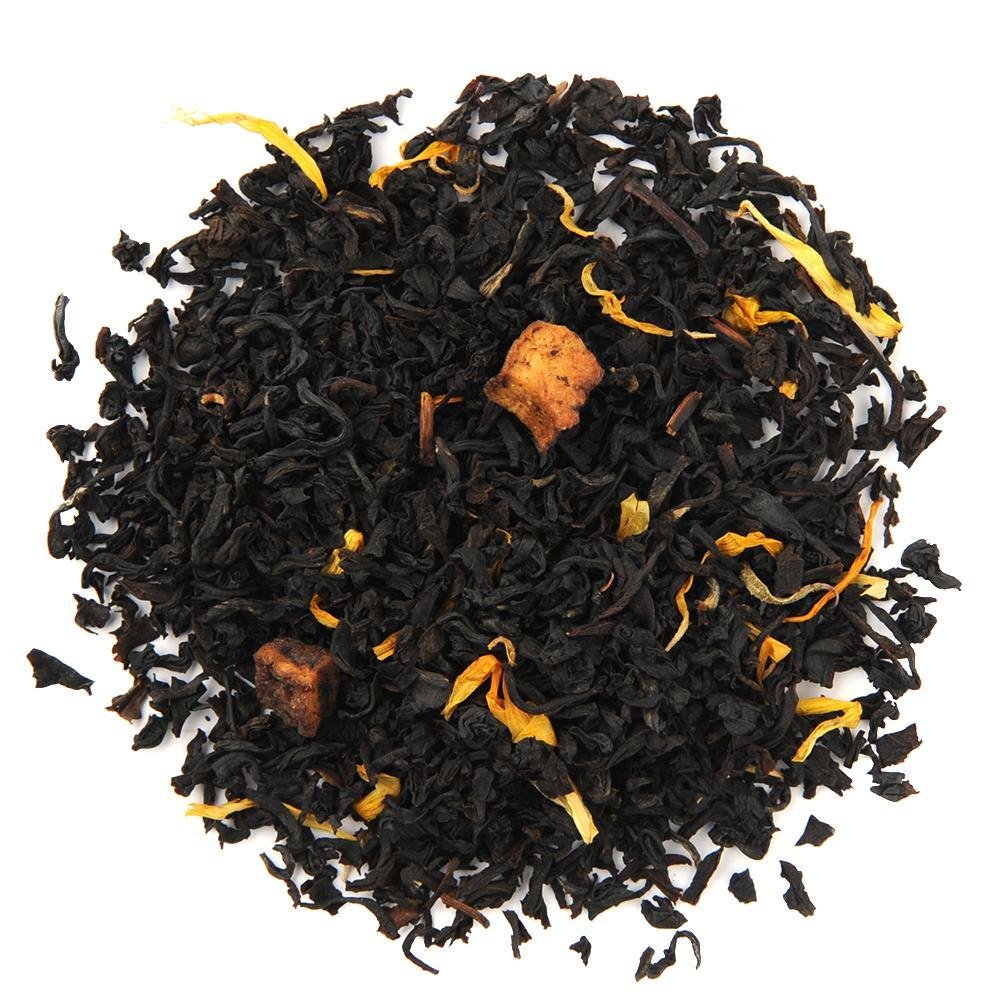 Simple Peach Black Tea - Black Tea - High Caffeine - All Natural Flavo