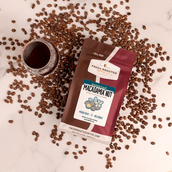 Hawaiian Macadamia Nut - Flavored Roasted Coffee